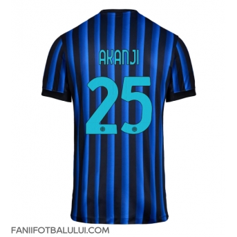 Inter Milan Manuel Akanji #25 Tricou Fotbal Replică 2025-26 Barbati Acasa
